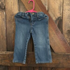 Wrangler boy jeans, 2T, adjustable waist